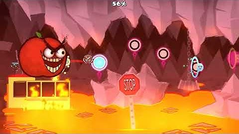 "ONE BAD APPLE" by AtomicRest [ALL COINS] [DEMON] | Geometry Dash 2.2