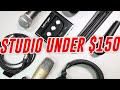 3 full recording studio setups under 150 studio setup