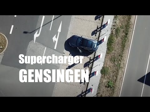 Tesla Supercharger Gensingen @ Globus Baumarkt (Rheinland Pfalz)