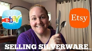 How To Make Money Reselling Silverware On Ebay & Etsy! There's Good Money In Flatware!