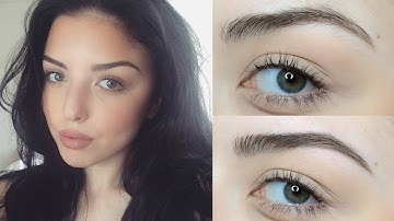 My Brow Routine - How to get Natural Brows