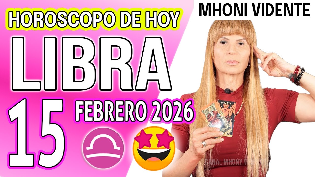LIBRA ♎ HOY TE LLEGA MUCHO DINERO INESPERADO💸HOROSCOPO De Hoy 15 de ...