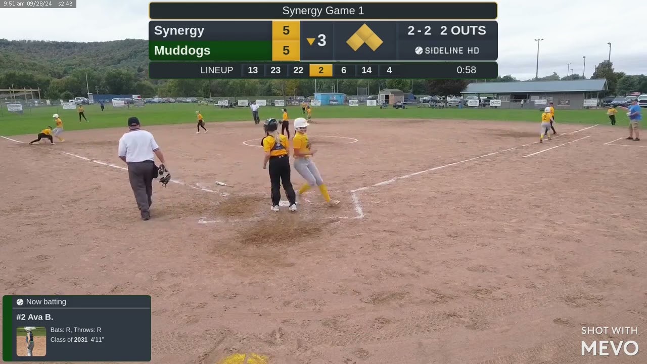 Muddogs 12U   Synergy Game 1