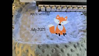 Custom Embroidered Labels on Every Quilt I Make