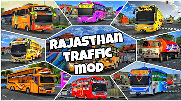 New RAJASTHAN TRAFFIC MOD APK OBB 4.4.1 download bus Simulator lndonesia Rajasthan traffic
