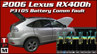 RX400h p3105 Battery Observation fault- Using the Launch X-431 Torque 5