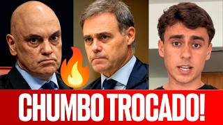 🔥URGENTE: CHUMBO GROSSO! Moraes MANDA INVESTIGAR Mendonça; NIKOLAS: “DANI” pra cá, “LINDÃO” pra lá!🔥