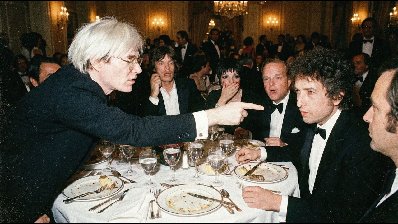 Watch Andy Warhol ATTACKED Dylan at a NYC Gala—Dylan's Response Stunned 200 People on YouTube Watch Andy Warhol ATTACKED Dylan at a NYC Gala—Dylan's Response Stunned 200 People on YouTube