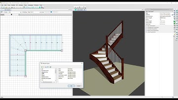 Libraries and Manufacturing Methods Overview in StairDesigner