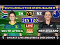 South Africa Women vs New Zealand Women, 5th T20 Live Match Analysis & Discussion NZW vs SAW