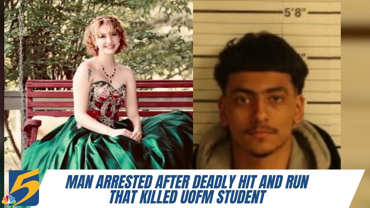 Man arrested after deadly hit and run that killed UofM student - YouTube