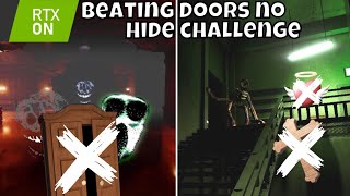 [ROBLOX]Beating Doors Without Hiding full Walkthrough(rtx on)