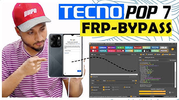 Tecno Pop 7 (BF6) Frp Bypass Unlock tool ✅