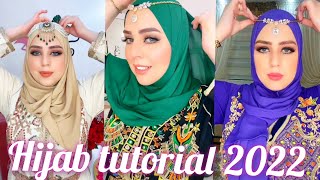 لو عندك مناسبة قريبة احتفضي بهذا الفيديو,لفات حجاب للاعراس والمناسبات, tutorial hijab,hijab trends,