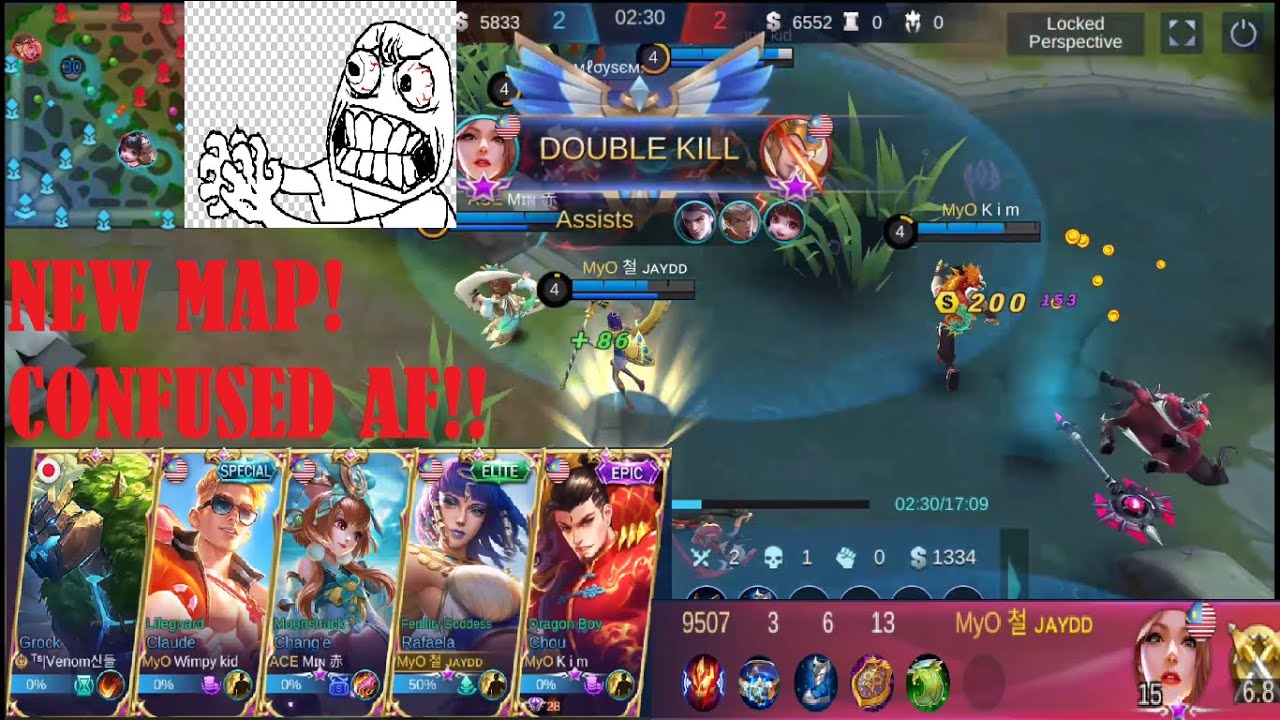 New Map 2019 - Aggressive Rafaela Gameplay | JayDD | Mobile Legends