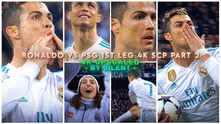 Ronaldo Vs Psg 1St Leg 4K Rare Clips Scenepack Upscale Topaz