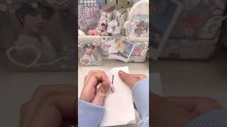 these keychains are perfect ASMR aesthetic unboxing kpop keychains beaded phone charms #shorts