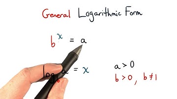 General Logarithmic Form - Visualizing Algebra