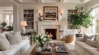❄️Nancy Meyers Winter Decor After Christmas | Luxurious, Elegant & Warm Home Ideas🌿