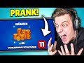 *OMG* 11 VERBLEIBENDE GEGENSTÄNDE PRANK an LUKAS BRAWL STARS! 😱