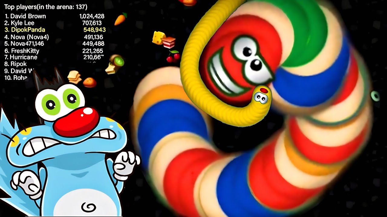 Hungry Snake Games Online - io Battle Games - Worm Snake Slither