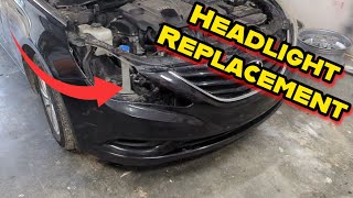 Match Highlights How to Replace Headlights on a 2011-2014 Hyundai Sonata