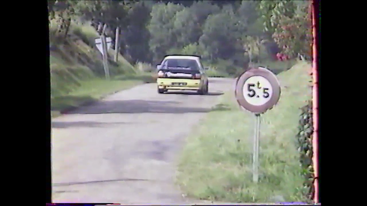 Rallye Régionale de la Côte Chalonnaise 1992 - Rallye Bourgogne Côte Chalonnaise