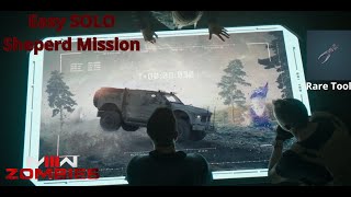MW3 - ZOMBIES (Sheperd Mission) How to defeat Sheperd Mission with Blue Tool (Rare Tool) - SOLO