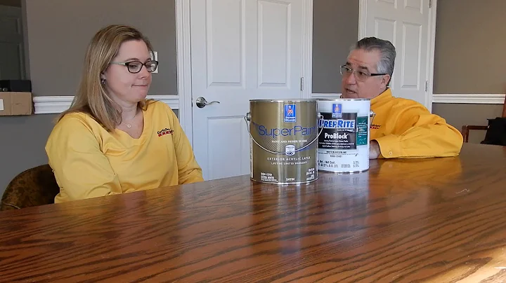 SuperPaint with Preprite  as a Two Coat Paint System