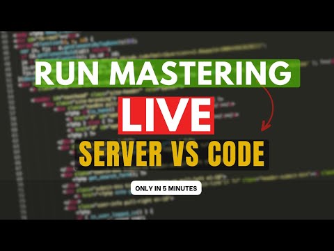 How to run live server in vs code #coding