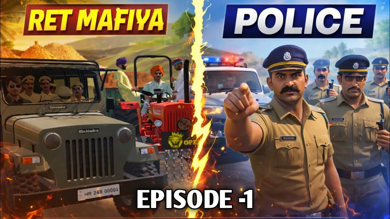 Police Ka Gussa | Ret Mafia Shocked 😱 l ai studio bhai 