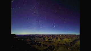 The Earth's Rotation and Polaris were captured during this incredible Grand Canyon night time lapse!