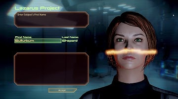 Mass Effect 2 2020 07 18 Character Creation and opening dialogues
