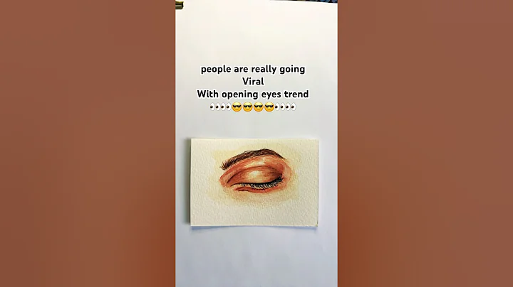 Eye trend 👁️ #shorts #eyes #eyetrend #viral