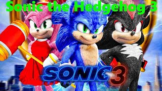 Sonic The Hedgehog 3  Title Treatment Reveal 2024 Movie sonic  sonicthehedgehog sonicmovie3