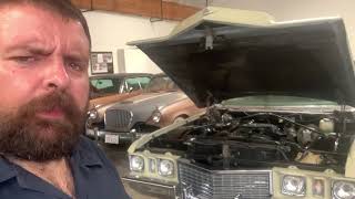 Steve's 1972 Cadillac Coupe DeVille - Minor A/C System Concerns