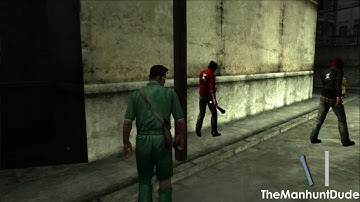 Manhunt 2 - Rare Glitch in Red Light 1080p