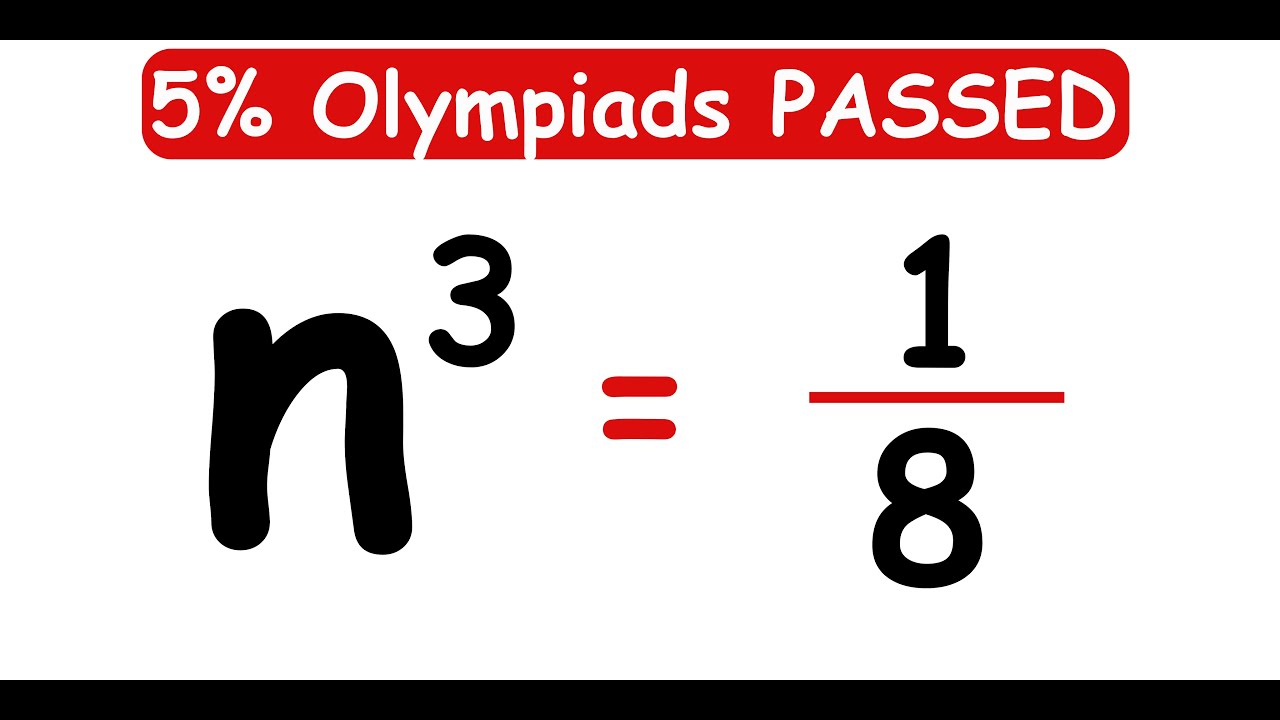 INDIAN OLYMPIADS || How to SOLVE for n? #maths - YouTube