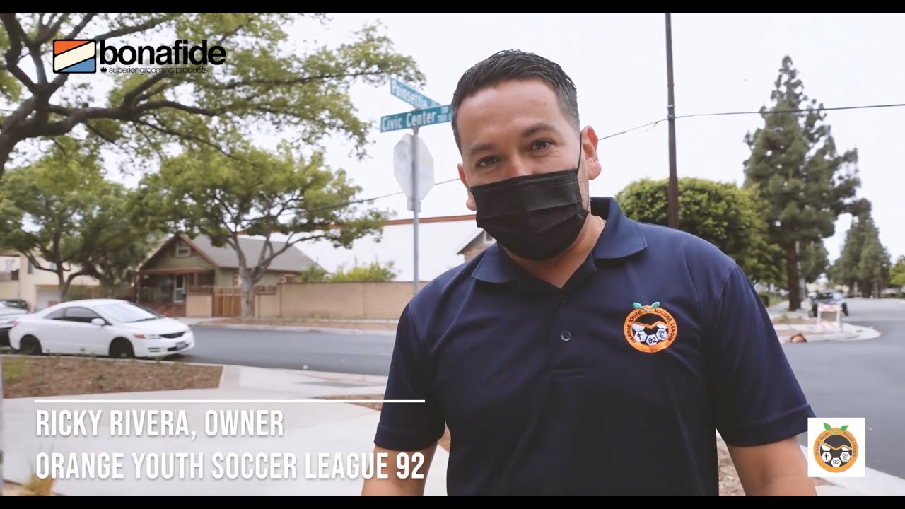 Owner of Orange Youth Soccer League gets a haircut... YouTube