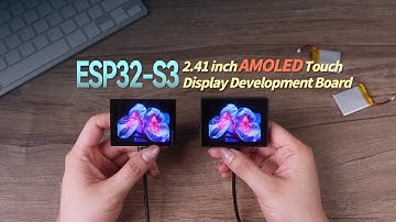 ESP32-S3 2.41inch AMOLED Touch Display Development Board, 600×450, ESP32 With Display#waveshare