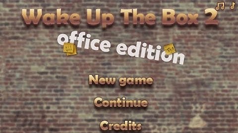 Wake Up The Box 2 Walkthrough