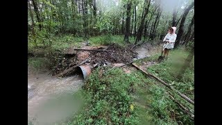 Exploring as Tropical Storm Florence rains arrive