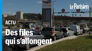 « J’attends et je suis en panne » : à Marseille, l’essence commence à manquer