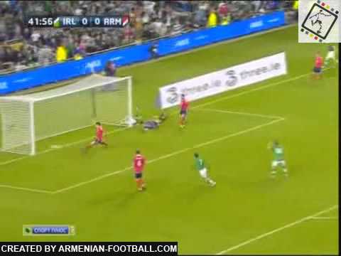 Rep Of Ireland Armenia 2 1 1 0 Qualifiers 2012 