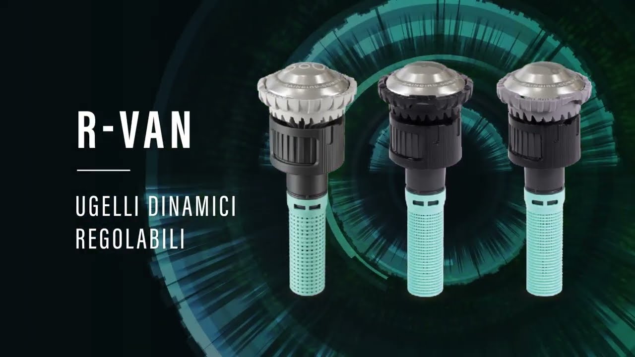 Rain-Bird R-Van 360 Degree - Full Circle - Rotary Nozzle 13-18 ft | R-VAN18-360 (3pcs in a Bag