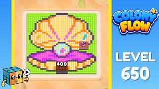 Colony Flow Level 650 (Super Hard) Walkthrough Solution