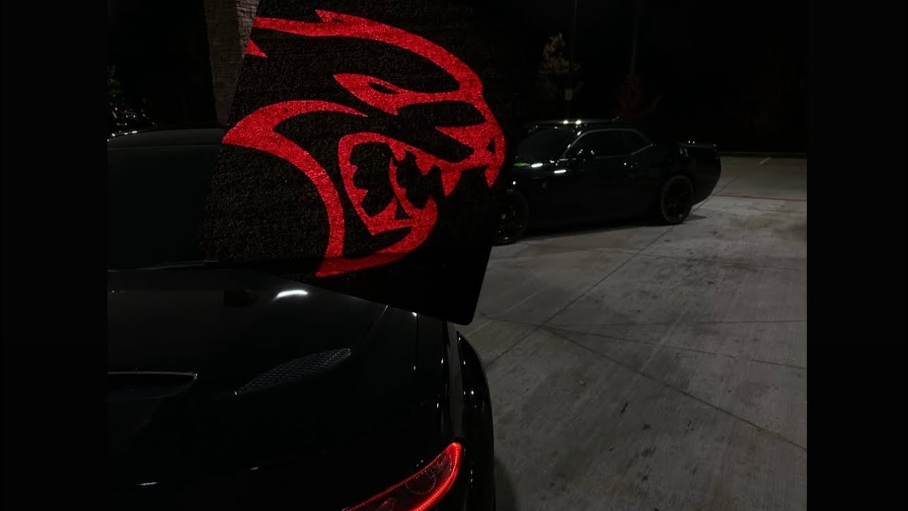 STREET DRIVE WITH ILLEGAL HELLCAT CUTTING UP IN TRAFFIC HIGHWAY-pov ...