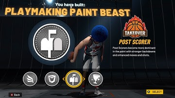 BEST PLAYMAKING PAINT BEAST NBA 2K22 CURRENT GEN!