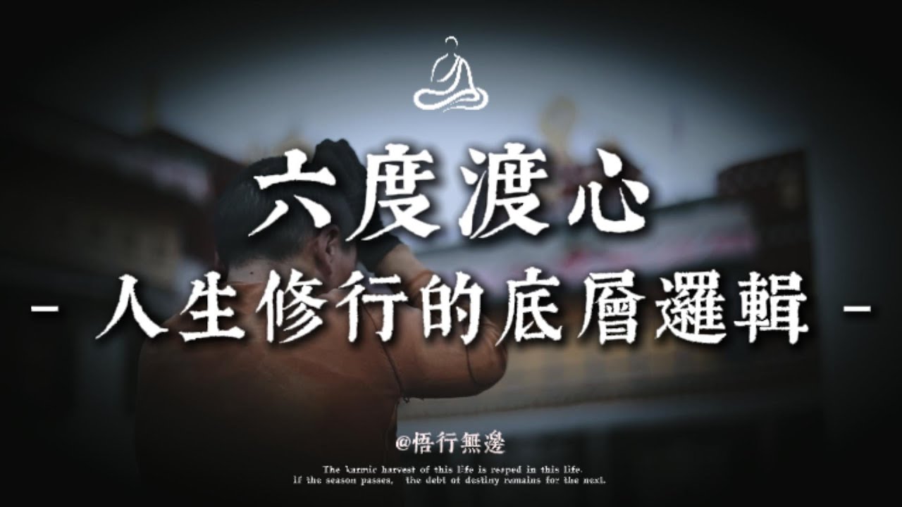 普通人的高階成長：用六度渡化貪嗔癡，從迷茫痛苦到通透自在，少走 10 年彎路｜悟行無邊 #修行 #國學 #人生感悟 #治癒