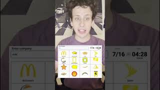 Can I name the YELLOW logos? #shorts #sporcle screenshot 5
